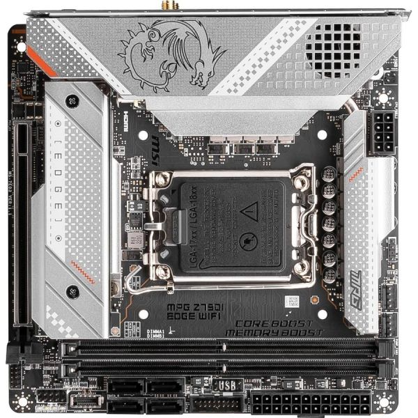 Материнская плата MSI MPG Z790I EDGE WIFI LGA 1700, Intel Z790, mini-ITX, Ret