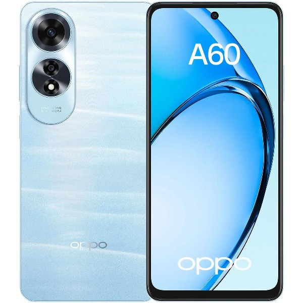 Мобильный телефон OPPO A60 2024 Android 8/256 Гб голубой