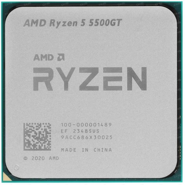 Процессор AMD Ryzen 5 5500GT 3.6 ГГц OEM [100-000001489]